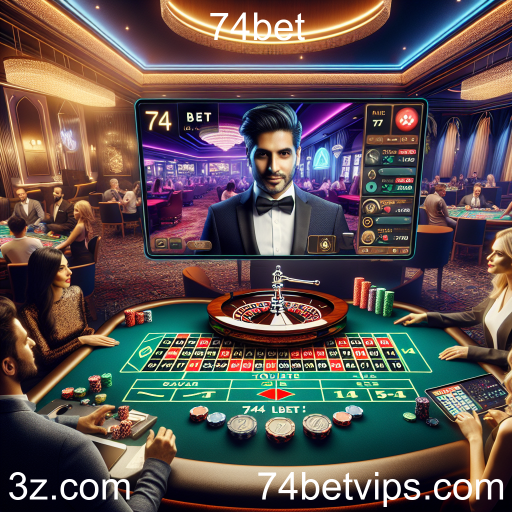 Cassino ao Vivo: A Experiência Imersiva da 74bet