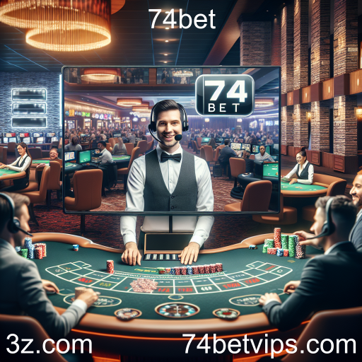 A Experiência do Cassino Ao Vivo na 74bet